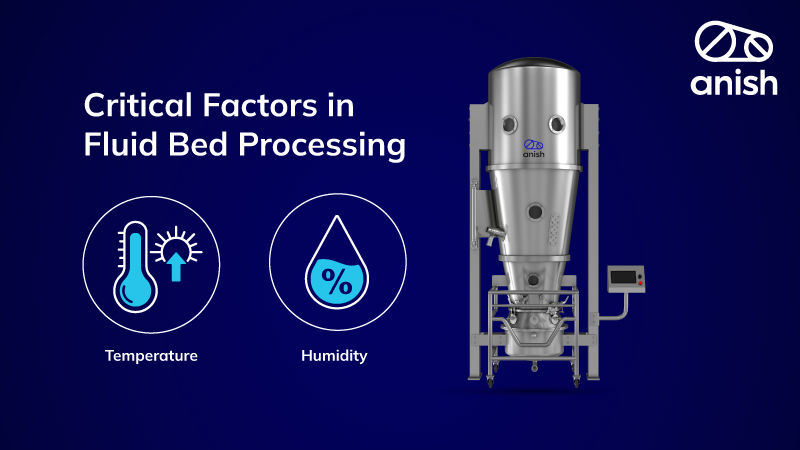 Temperature and Humidity: Critical Factors in Fluid Bed Processing - Anish Pharma