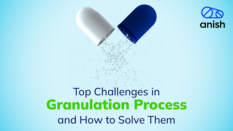 Top Challenges in Granulation Process and How to Solve Them Banner - Anish Pharma