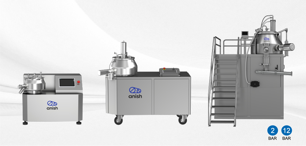 Rapid Mixer Granulators - Anish Pharma